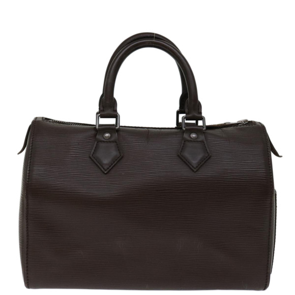 LOUIS VUITTON Epi Speedy 25 Hand Bag Mocha M5903D LV Auth 70080 - Picture 2 of 16